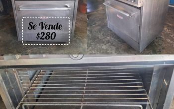 Cocina industrial con horno